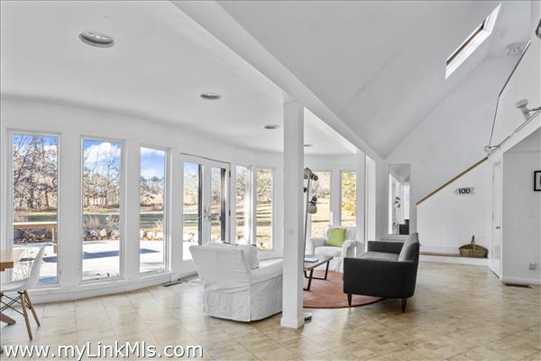 Bright, open gathering space