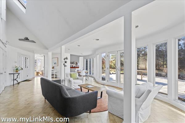 Open sitting area
