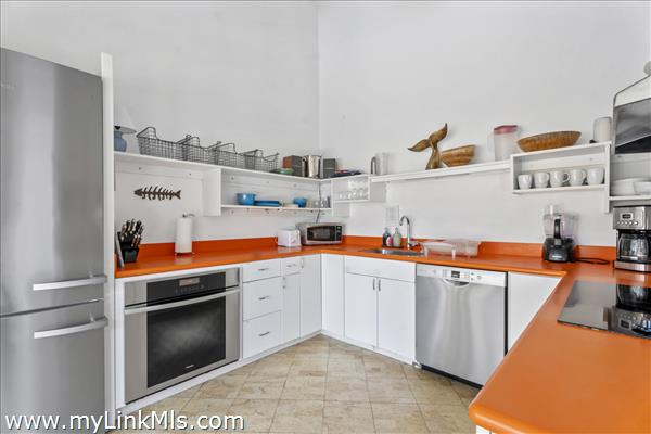 Skylit kitchen