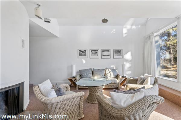 Living Room has fireplace