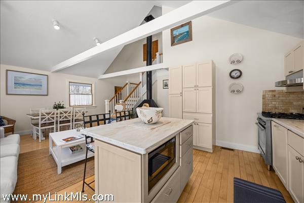 Open kitchen...