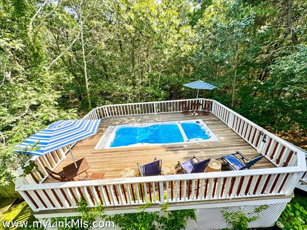 Swim spa with jacuzzi for any time of the day