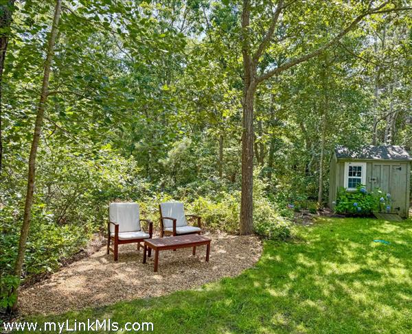 Enjoy the peaceful outdoor lounging areas