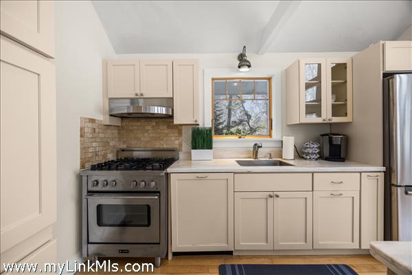 The chef will love the gas stove