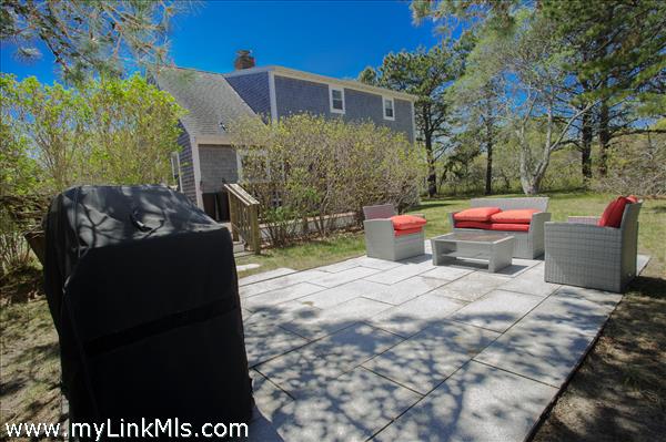 patio grill area