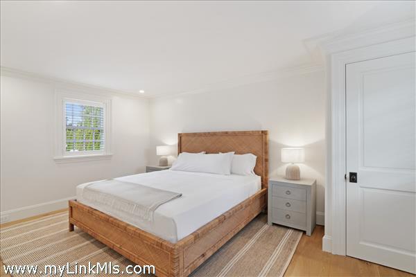 Guest bedroom in lower level
