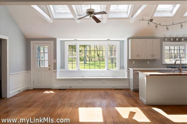 A cozy nook to enjoy the surrounding views