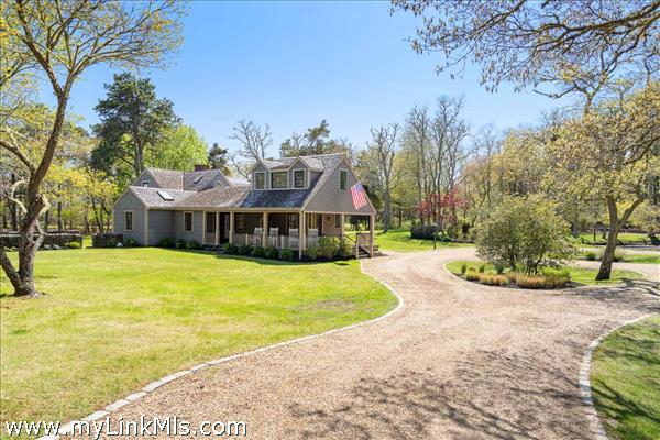 Inviting approach to the property