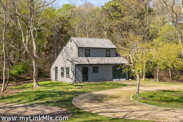 Carriage house and garage