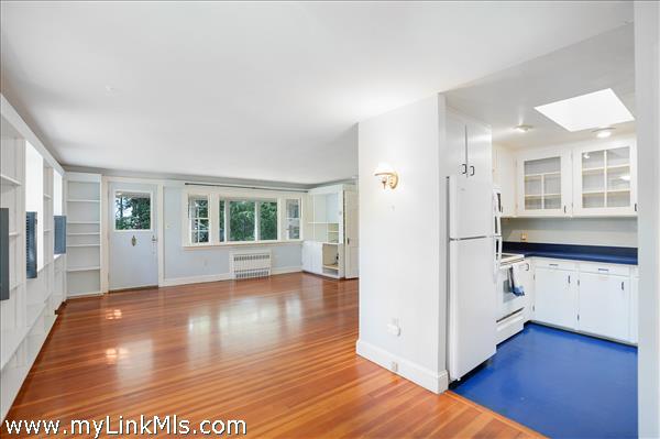 Living room and kitchen view