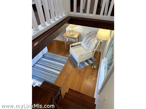 Guest house second floor looking down