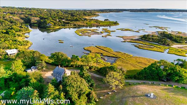 Aerial facing south