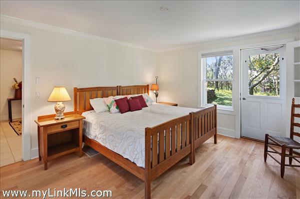 Lower Level Bedroom Above Ground