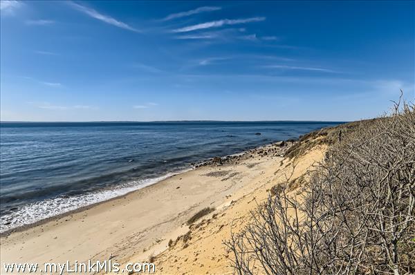 Beach in Front of Property
