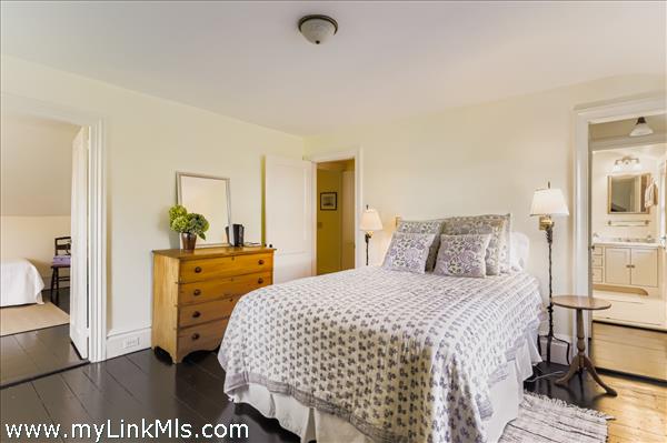 connects to the smaller upstairs bedroom #5