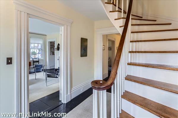 leads to the living room