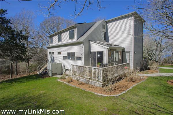 Rear of house