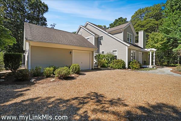 Large, private driveway