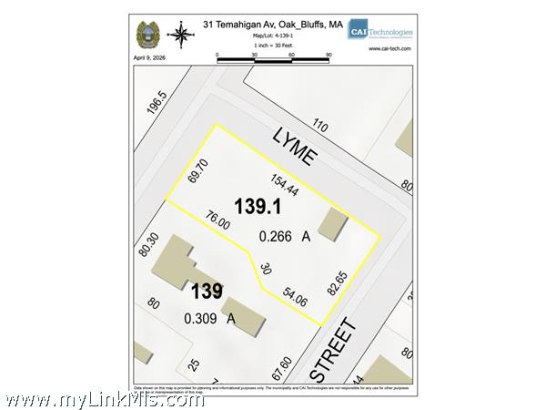 GIS Map of Lot