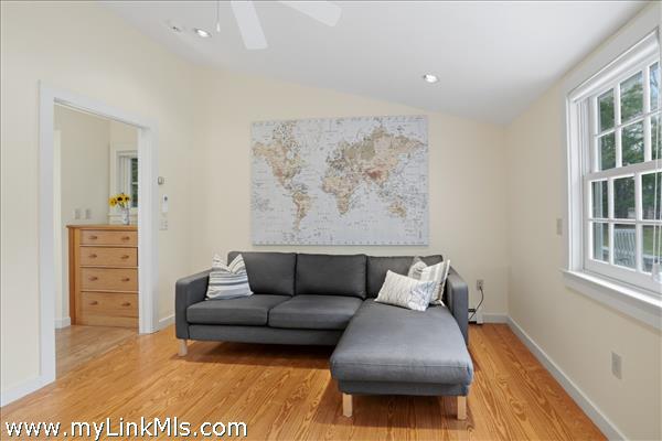Office off of the primary bedroom