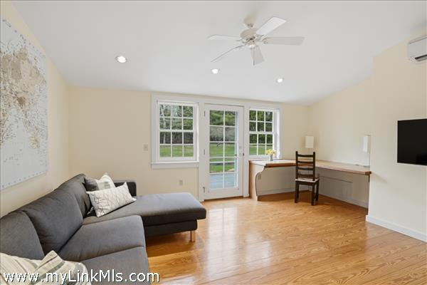 Office off of the primary bedroom