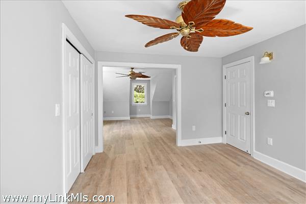 Large second bedroom upstairs.