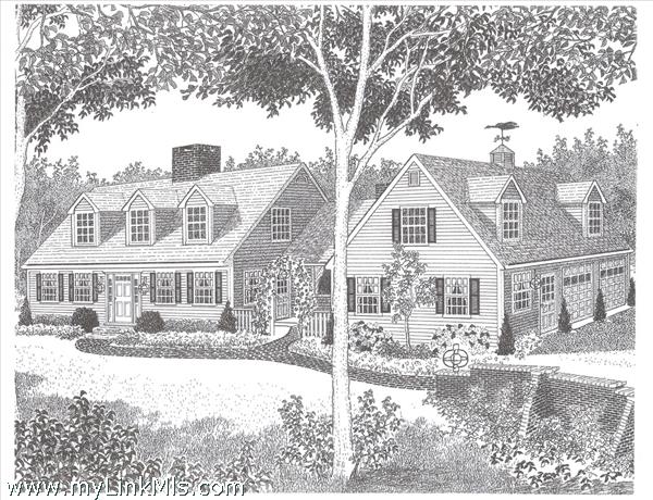Original architectural sketch for the house
