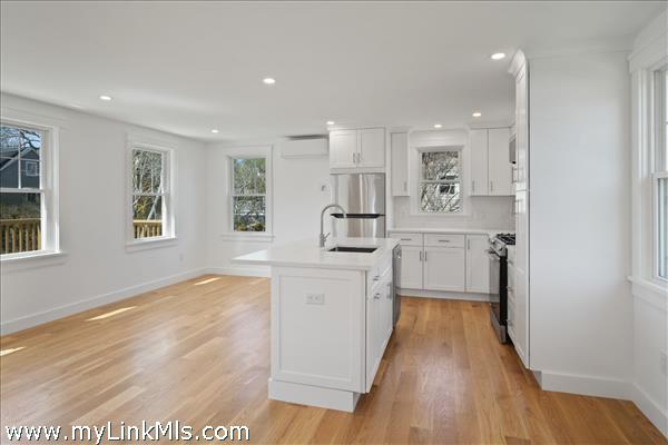 First floor open living in accessory dwelling unit.