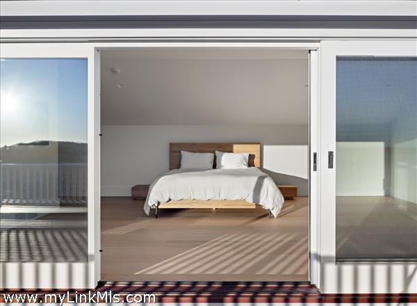 The Farmhouse deck off the Primary Bedroom