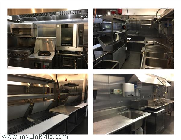 Photo of commercial kitchen when run as a restaurant and bar