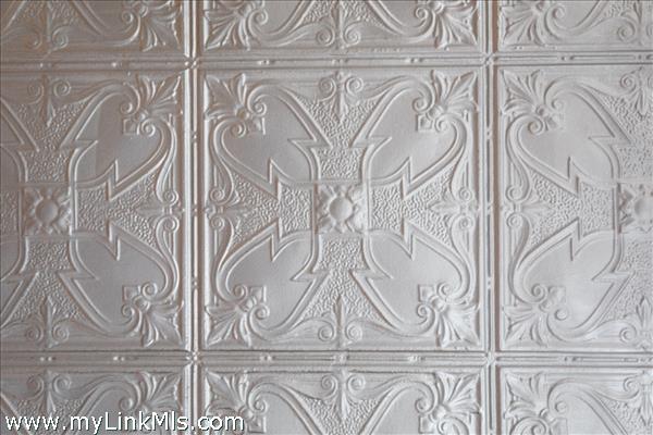 Original tile ceiling