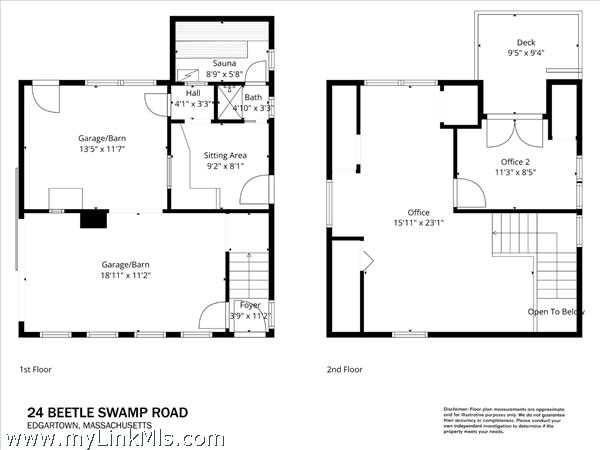 Barn / garage / office / sauna