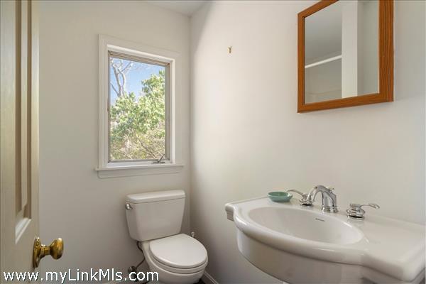 First floor bath with shower