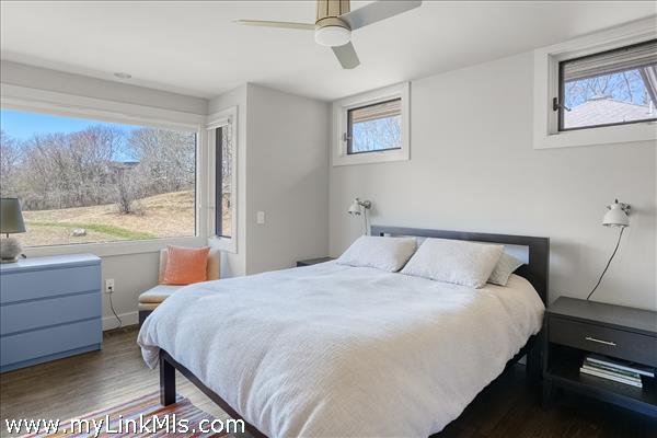 The bedrooms have pastoral views and lovely natural light.