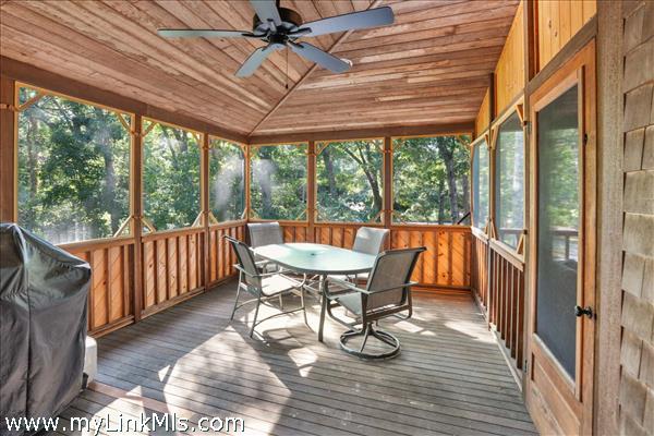 Screened porch