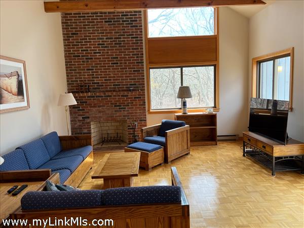 Two fireplaces. One in the living room and a second fireplace on the family room.