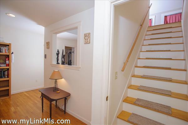 Stairway to third floor