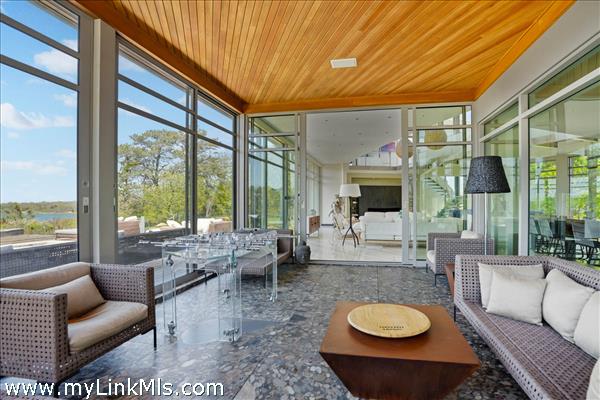 Screened porch