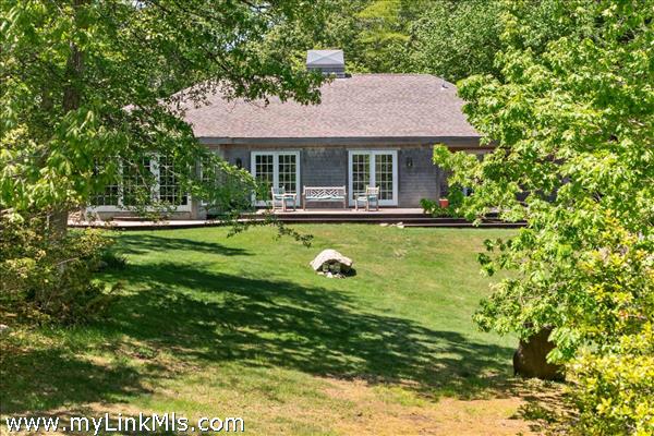 Relax on the expansive deck on those lazy summer days