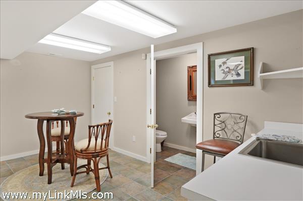 Casual sitting area - lower level
