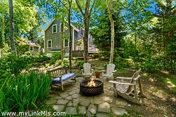 Fire pit area