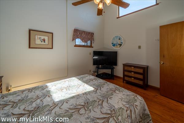 Second floor sunfilled bedroom