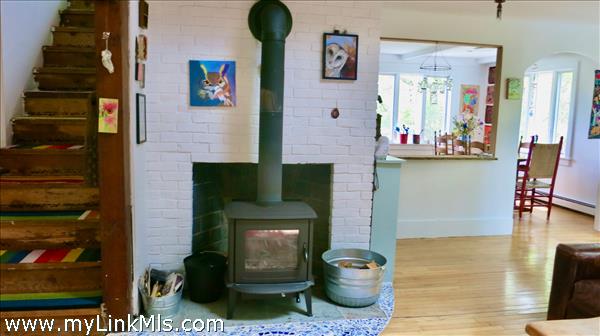wood burning stove