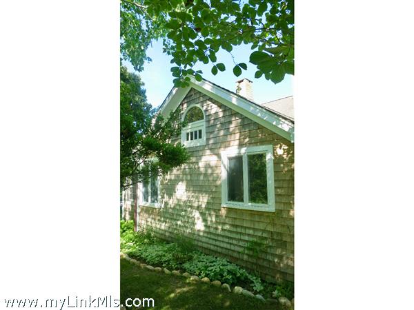 west side of house