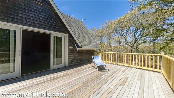 Lots of deck for gatherings