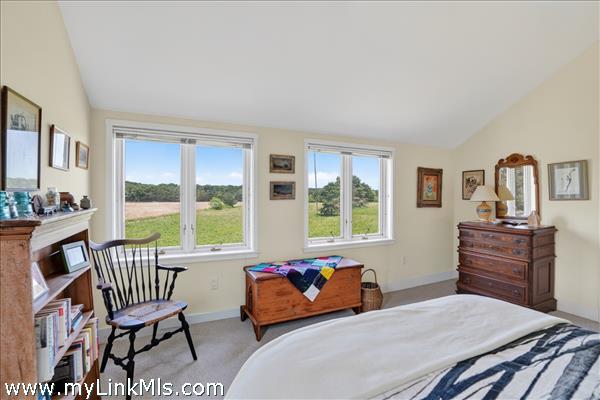 All the guest rooms offer meadow views.