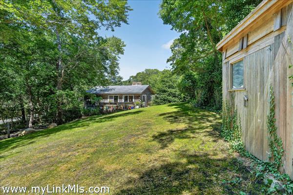 Guest House, yard & shed