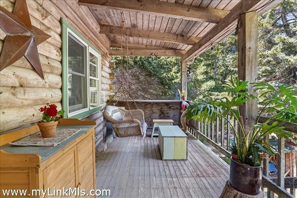 Guest House, front porch