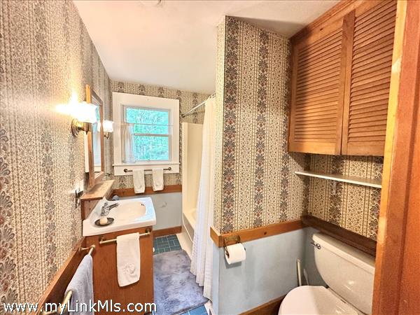 First floor full bath