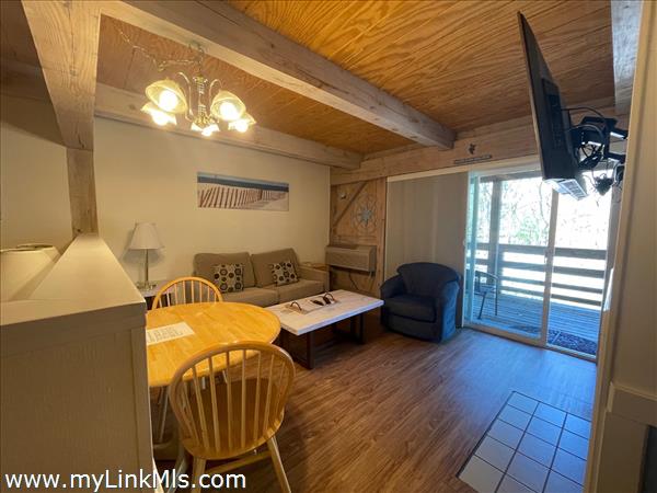 easy family living and access to porch